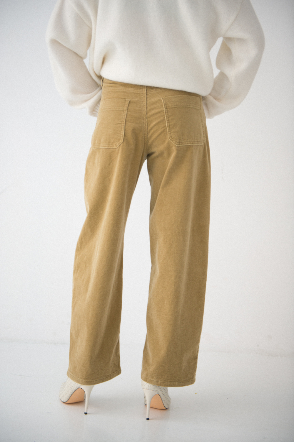 Брюки вельвет прямые VIKI