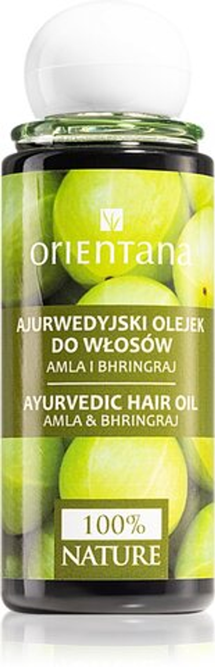 Orientana Ayurvedic Hair Hair Oil Amla & Bhringraj - масло для роста волос /   105  ml  / GTIN 5902596416997