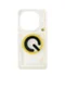 Защитный чехол для IQOO 13 с Magsafe Прозрачный Черно-желтый (Transparent Black-yellow)
