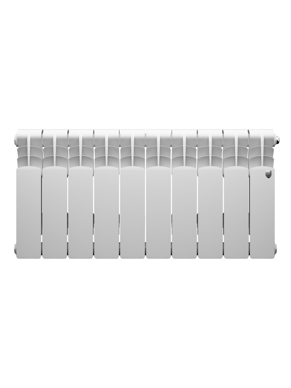 Радиатор биметалл Royal Thermo Revolution Bimetall 350 – 10 секц.