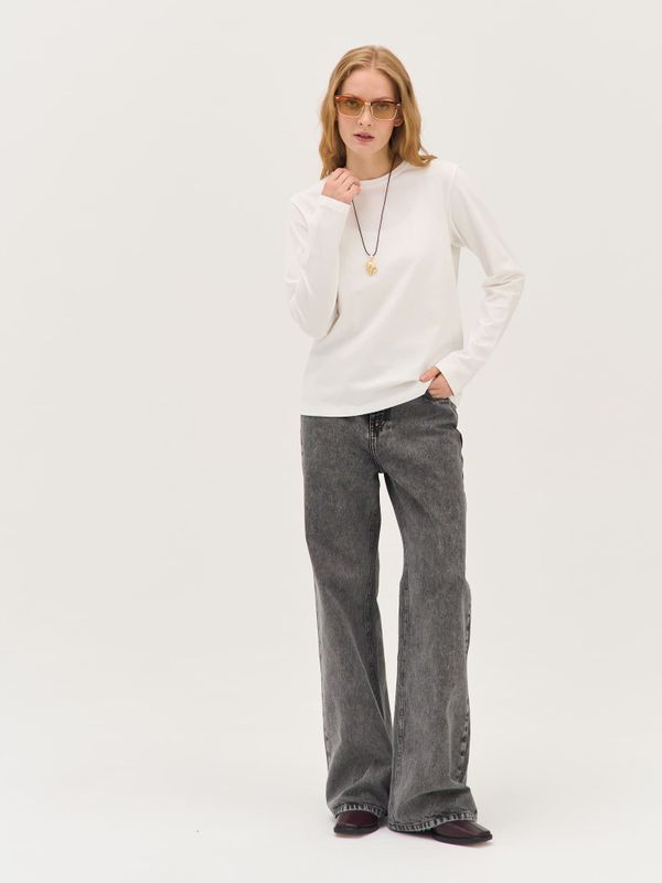 Лонгслив из 100% хлопка 