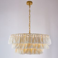 Подвесная Люстра Tassel Бежевый By Imperiumloft