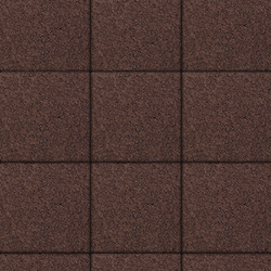 ТРОТУАРНАЯ ПЛИТКА КВАДРАТ - Б.1.К.6 СТАНДАРТ КОРИЧНЕВЫЙ