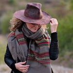 Шляпа Fedora Hat (вишневая пенка)