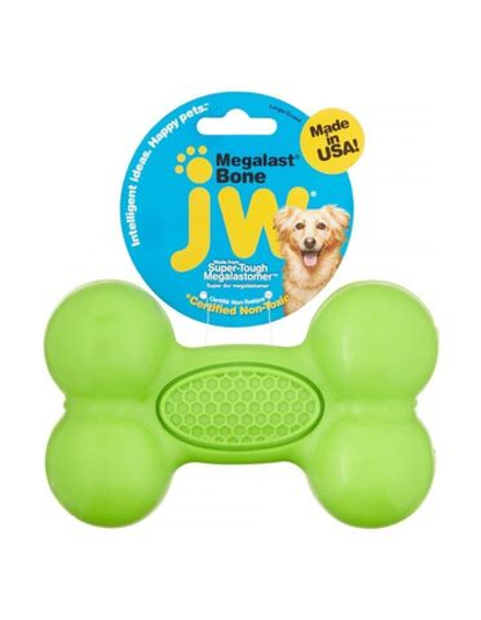Игрушка J.W. для собак - Косточка с пищалкой средняя