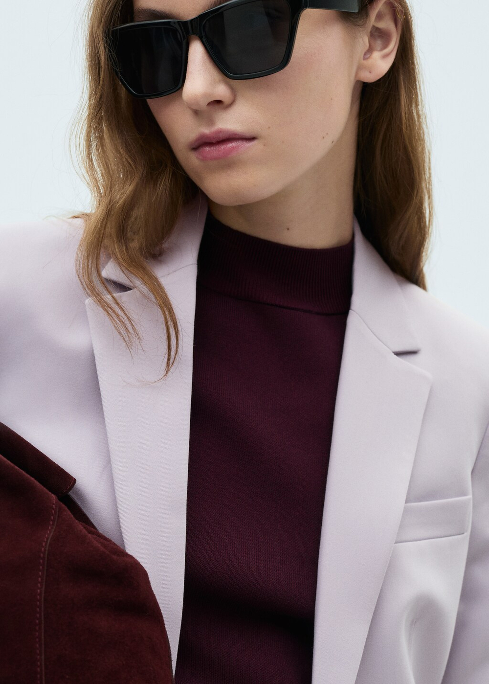 Костюмный приталенный блейзер