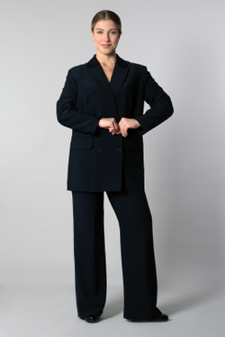 Жакет женский 4031АП, Тёмно тёмно син #70ТТСи044031АП