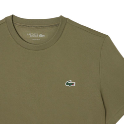 Теннисная футболка Lacoste Ultra Dry Printed Tennis - khaki green
