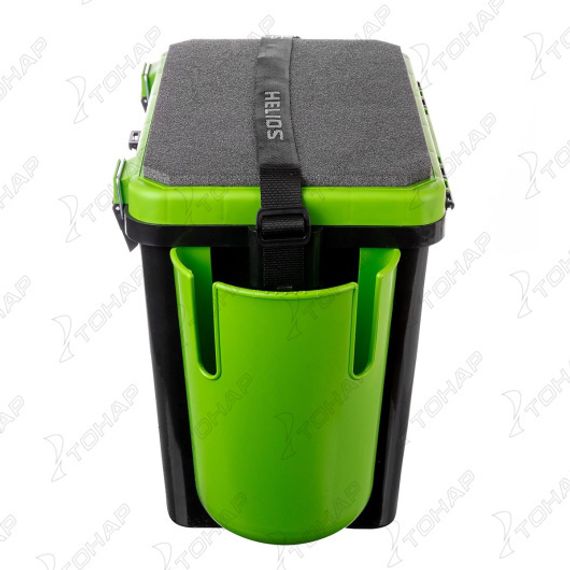 Ящик зимний Helios "FishBox" односекционный (19л) зеленый