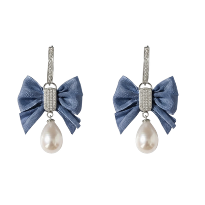 Серьги "Бантики"