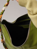 Кожаная сумка Azaro 30840 зеленый бамбук