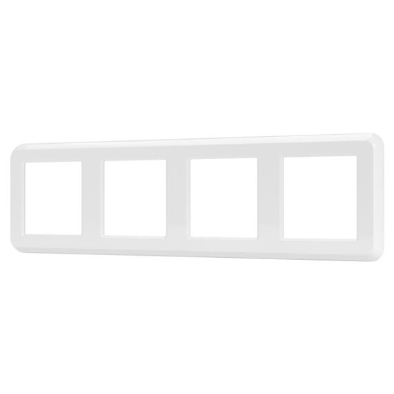 Рамка пластиковая FRM-VERSA-PL-4-WH Arlight 045187