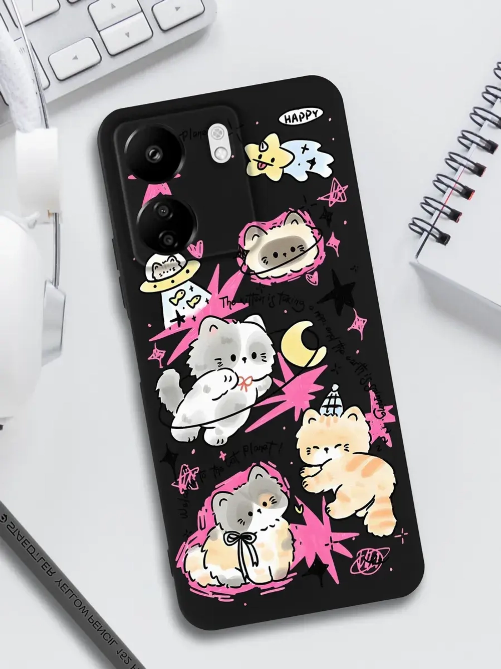 Чехол на Xiaomi Redmi 13C. Poco C65 с принтом