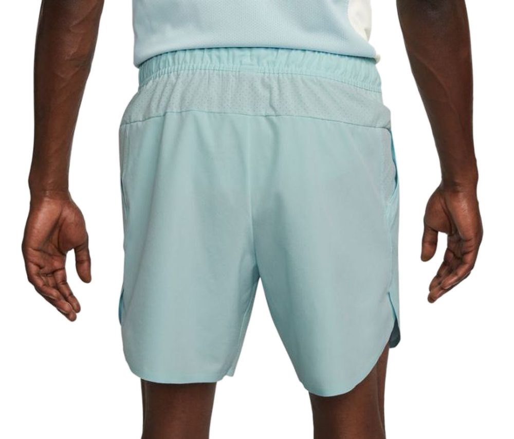 Мужские теннисные шорты Nike Court Dri-Fit ADV Slam Short - glacier blue/black