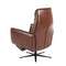 Кресло-реклайнер Angel Cerda 5056, коричневая кожа