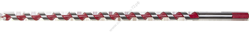 ЗУБР 12x450/360мм, сверло левиса по дереву, шестигранный хвостовик