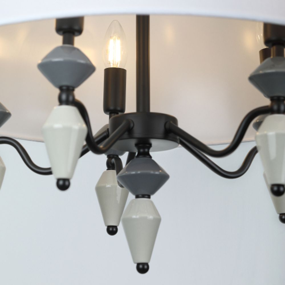 Люстра Rivoli Alisia 2096-310 5 х Е14 40 Вт классика | Классика