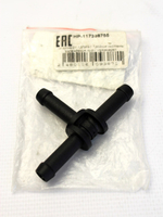 Тройник пластмассовый 8мм - пластик