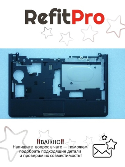 Верхняя часть корпуса (топ-кейс) для ноутбука Lenovo ideapad S10-2C, чёрный (31042148), оригинал