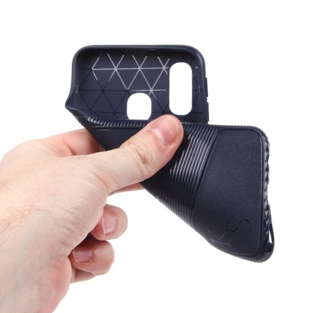 Чехол ТПУ для Samsung Galaxy A40, 011253 Синий