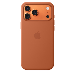 Чехол Apple Silicone Case с поддержкой MagSafe для iPhone 17 Pro, Terra Cotta