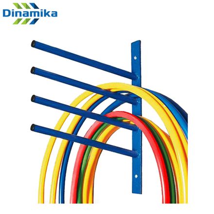 Кронштейн настенный для хранения обручей (цвет черный)