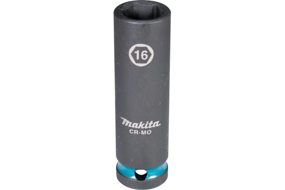 Ударная удлиненная торцовая головка Impact Black 1/2" 16x81,5 мм Makita E-16461