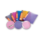 Папка А4 0,65мм "Волна синяя" с зажимом+карман (Lamark)