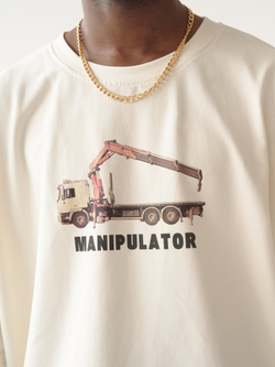 T-shirt MANIPULATOR Coconut Milk