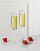 Набор бокалов для шампанского хрусталь, Unifico Lazaro 180мл 2шт