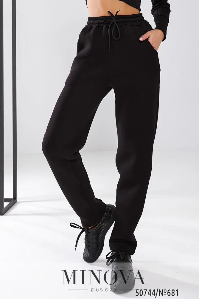 Брюки 681-черный Minova