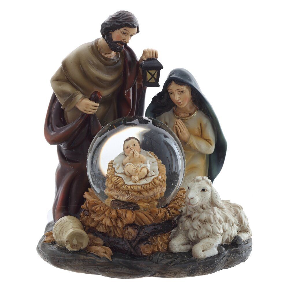 GAEM Фигурка декоративная "Рождество" в стекл шаре, L10 W8 H11 см