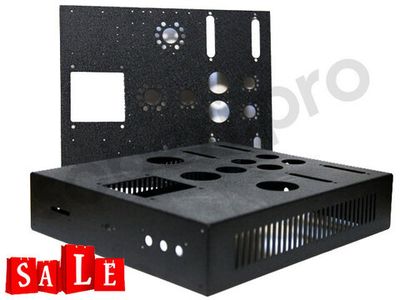 330 х 370 х В80 мм корпус для сборки лампового однотактного усилителя мощности