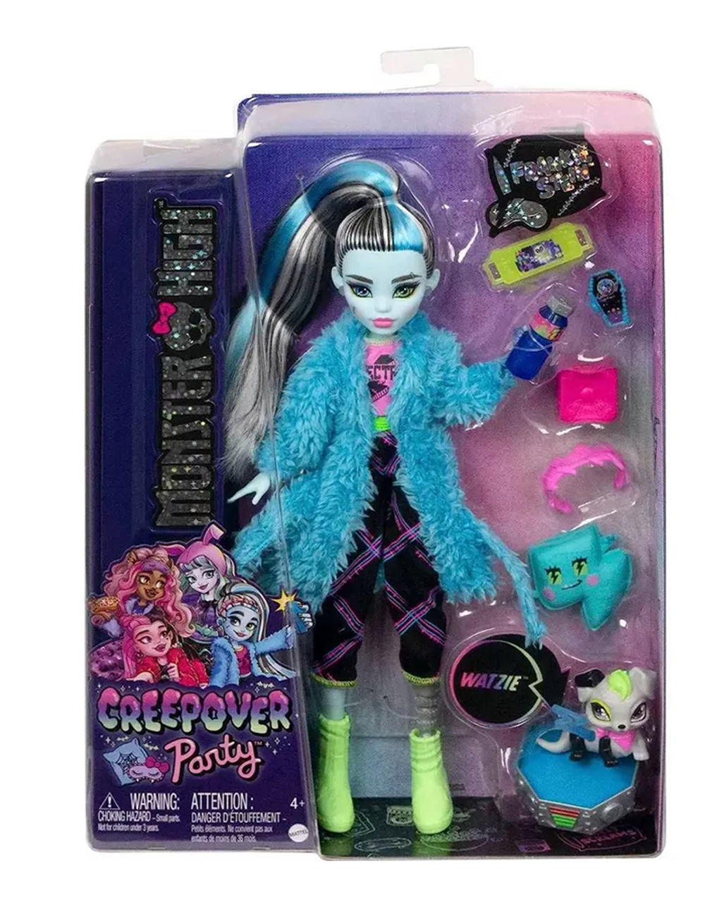 Кукла Monster High «Creepover Party Frankie» HKY68 — вечеринка с друзьями