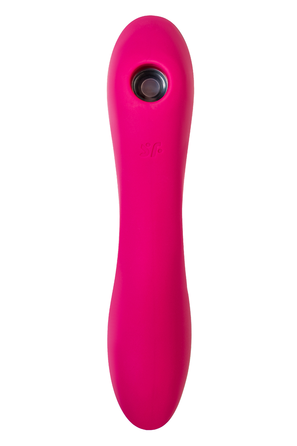 Вакуум-волновой бесконтактный стимулятор клитора Satisfyer Curvy Trinity 3, силикон, красный