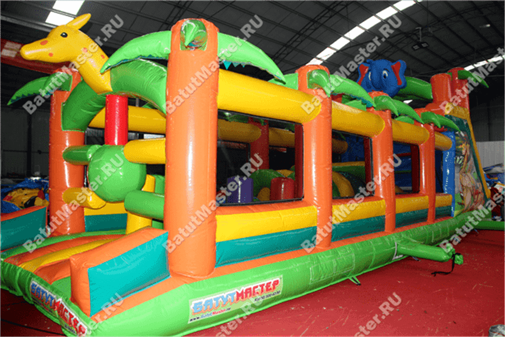 Надувная полоса препятствий "Пальмовый оазис"