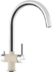 Смеситель Schock Ares, Cristalite сталь/эверест