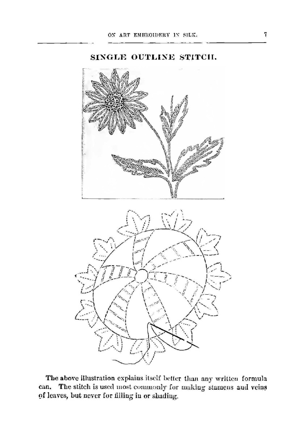 A Lady Book on art Embroidery | G. C. Perkins