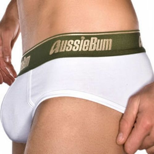 Мужские трусы брифы Aussiebum Cotton Soft Brief Mountain White AB00137