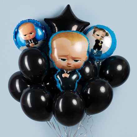 Букет шаров "Босс-молокосос"