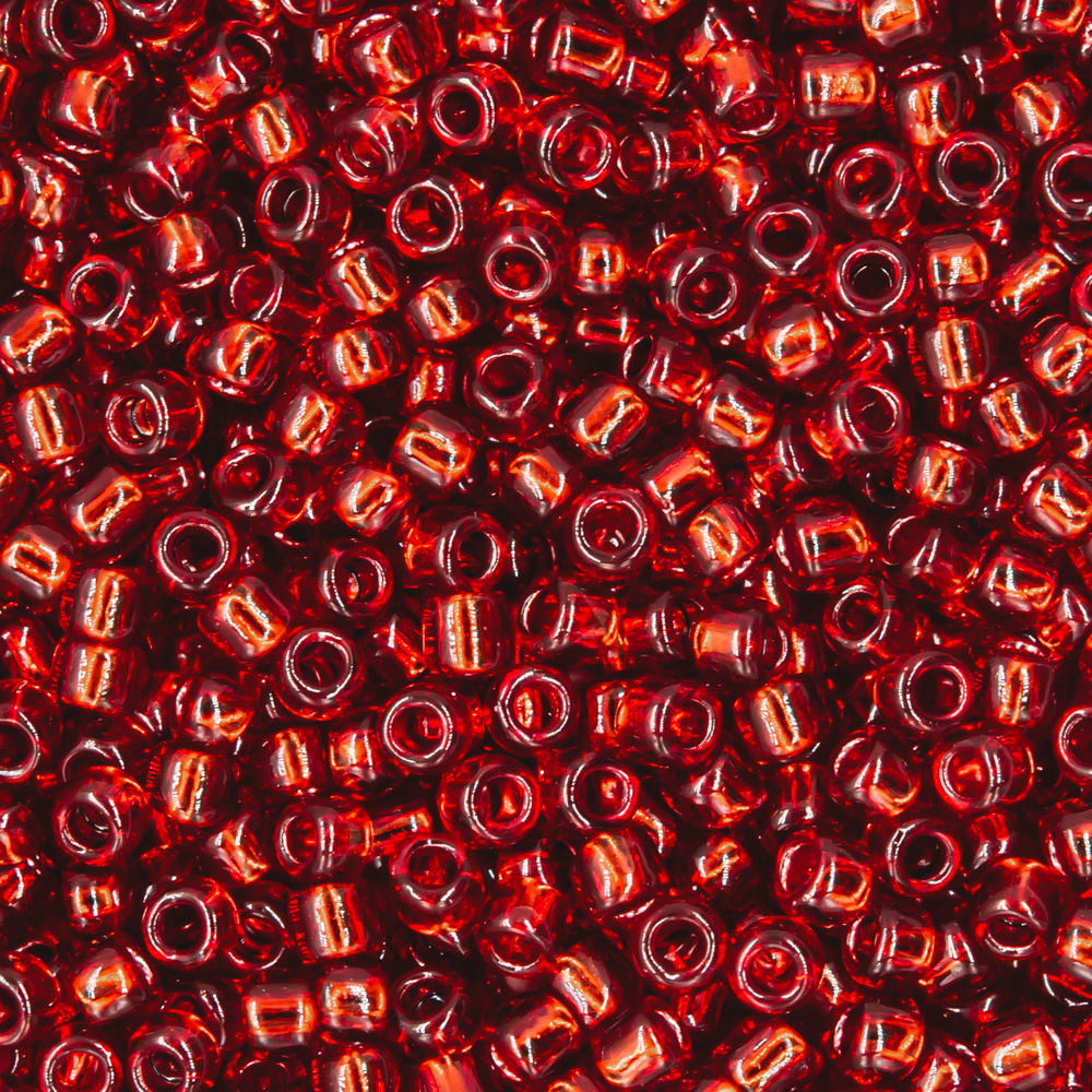 Японский бисер TOHO Round 15/0 (№25C), с внутренним серебрением, прозрачный