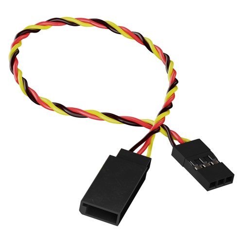 Servo Extension (3-Pos TJC8, MH-FC to FH-MC, 150mm Length)