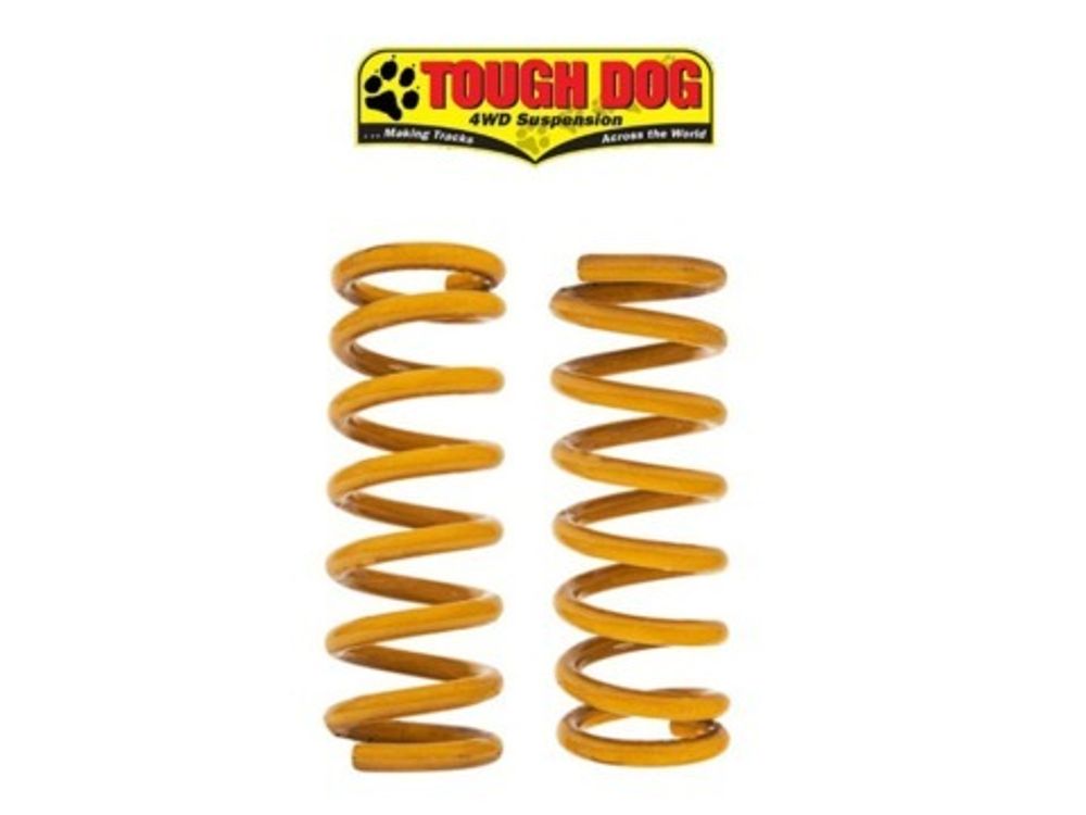Пружины передние усиленные Tough Dog для Toyota Land Cruiser 200, лифт 40мм, нагрузка: бензин/дизель, бампер