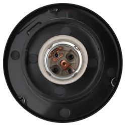 Садово-парковый светильник ЭРА НТУ 02-60-201 шар опаловый призма на опору / кронштейн IP44 Е27 max60Вт d200mm | Садово-парковые светильники