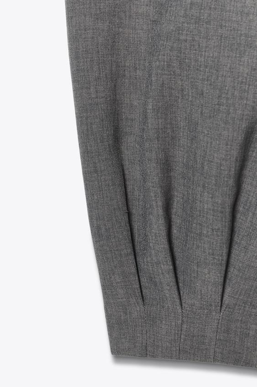 ZARA БРЮКИ-БАГГИ, СЕРО-КОРИЧНЕВЫЙ