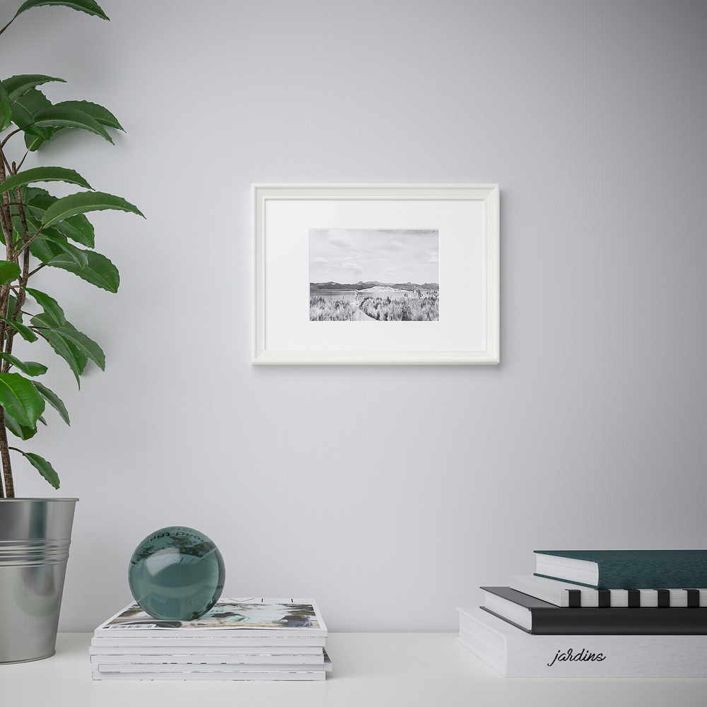 IKEA KNOPPÄNG  (ИКЕА КНОППÄНГ)  -  Рамка, белая, 21x30 см
