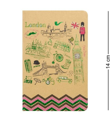 BM-17/4 Блокнот мал. «Вокруг света» (крафт-обложка)