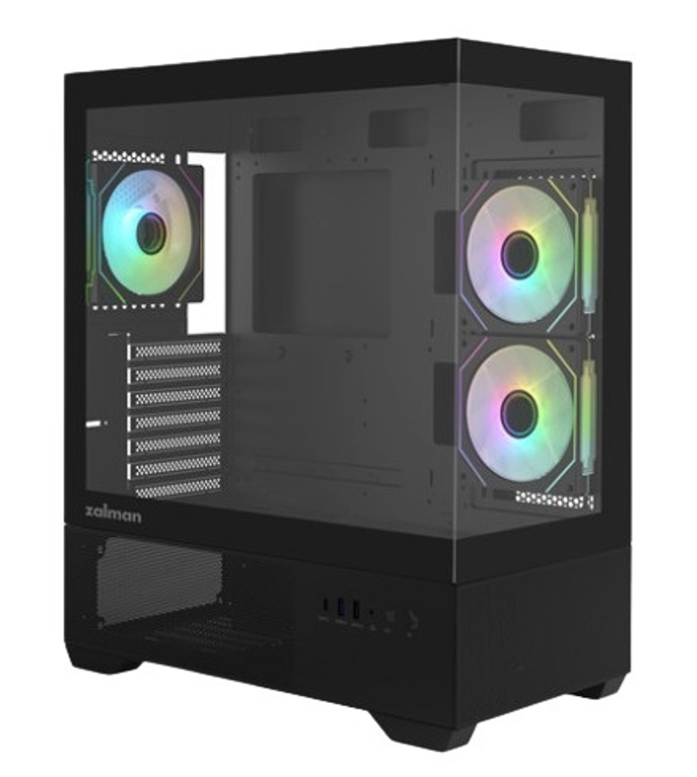 Корпус ATX Zalman CHRONIX BLACK