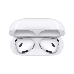 Apple AirPods (3-го поколения), наушники (белый, Bluetooth, MagSafe)