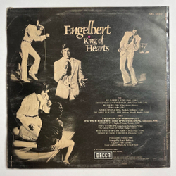 Винтажная виниловая пластинка LP Engelbert Humperdinck Engelbert King Of Hearts (UK 1973)